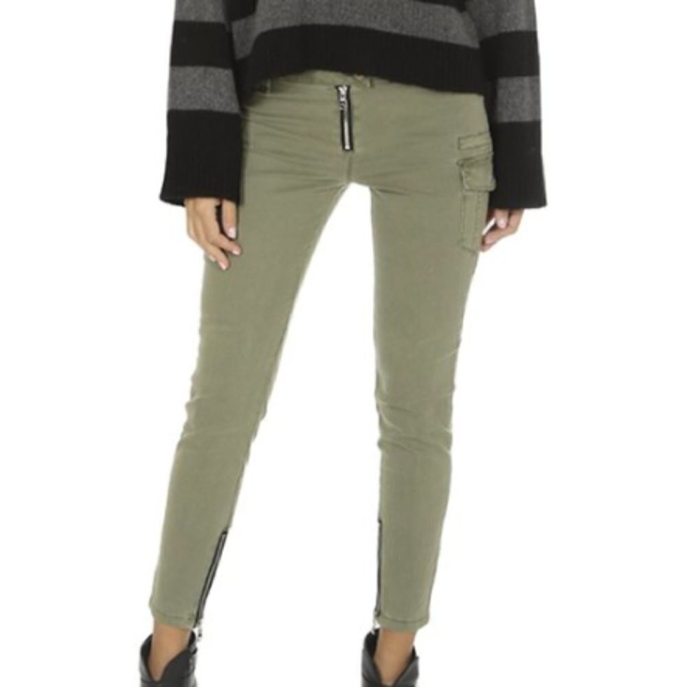 RtA Presley Cargo Pant in Light Army Green sz 26